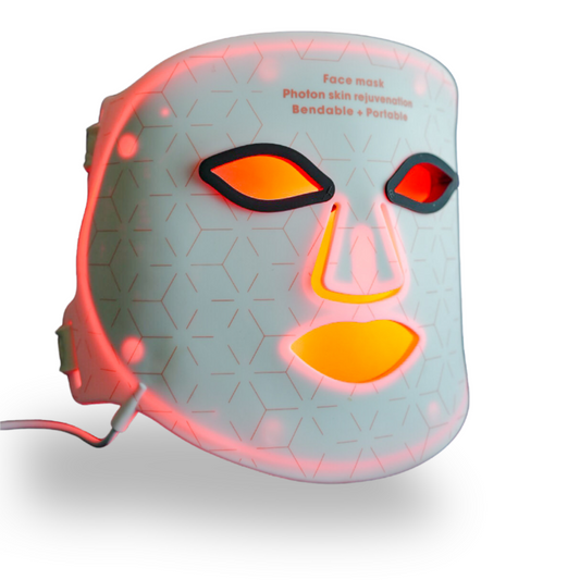 red light therapy face mask device